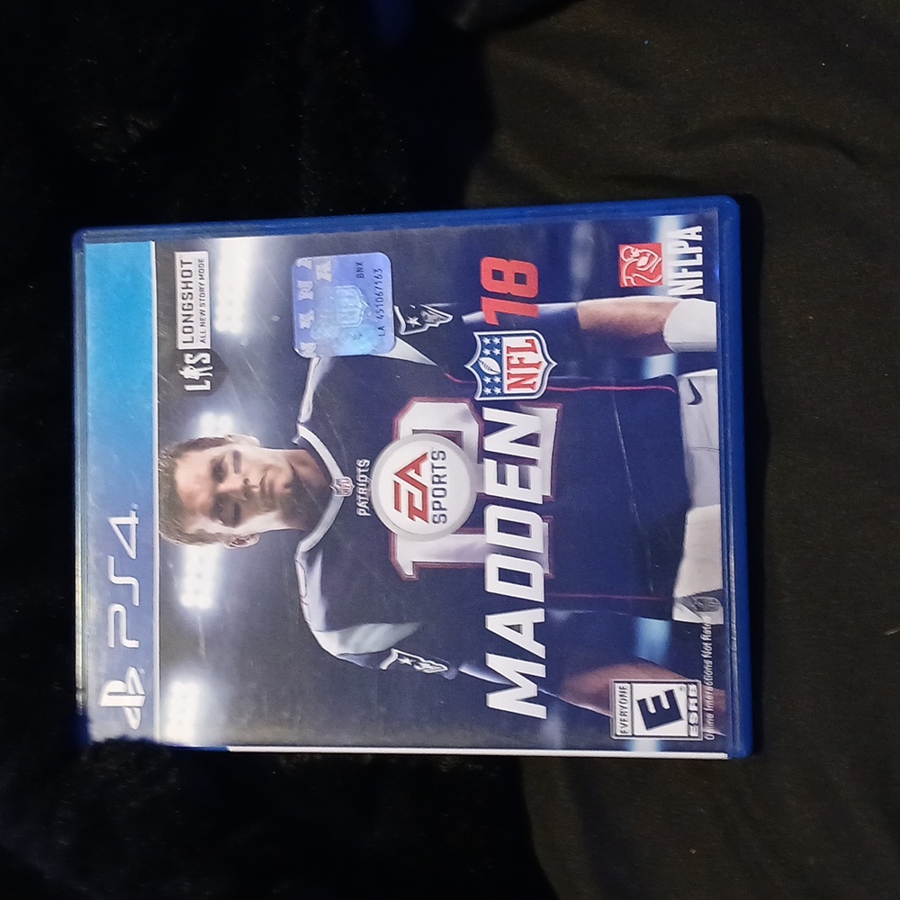 Madden 18 ps4 game